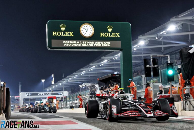 F1 Timing Glitch Protects Hulkenberg From Painful Grid Drop 7 penalty for pit exit passes drops hulkenberg to seventh on grid F1 Timing Glitch Protects Hulkenberg From Painful Grid Drop